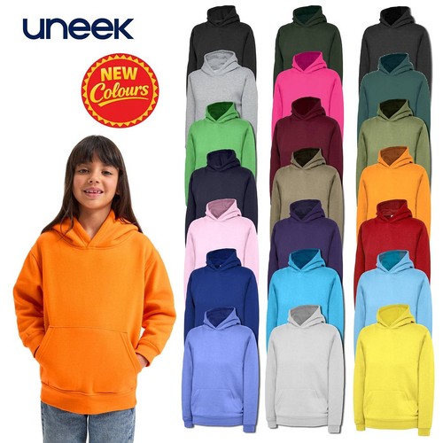 Uneek kids hoodie uc503 - kids,