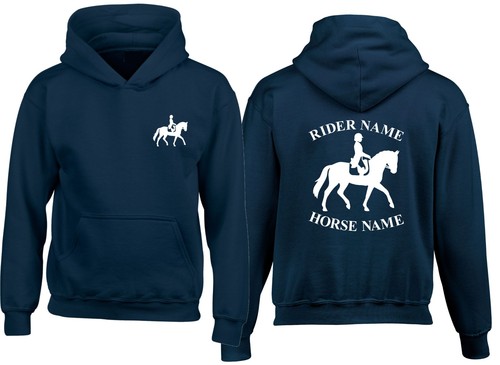 Personalised horse hoodie - personalised,