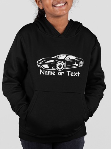 Personalised car hoodie name - personalised,