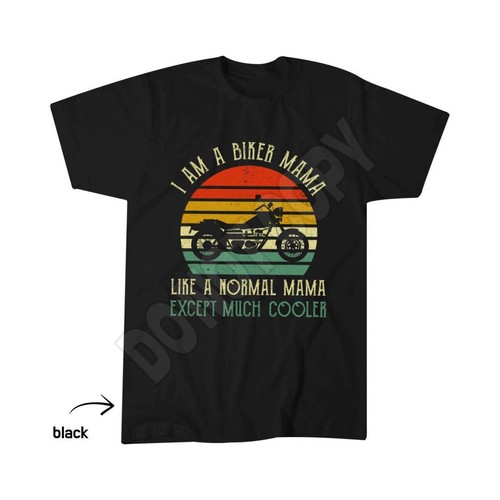 Biker mama riding - mama,