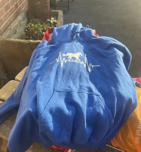 Medium gildan blue horse - gildan,