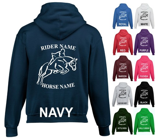 Personalised hoodie jockey - personalised,