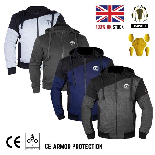 Men motorcycle hoodie jacket - men's,